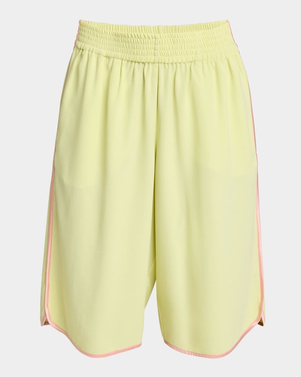 Priya Straight-Leg Crop Track Pants